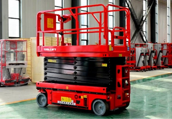 swllift 50ft electric scissor lift (4) swllift 50ft electric scissor lift (4)